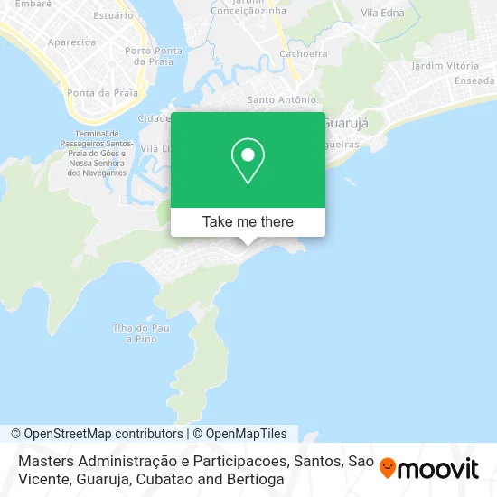 Masters Administração e Participacoes map