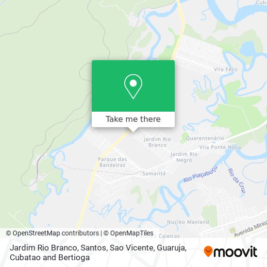 Mapa Jardim Rio Branco