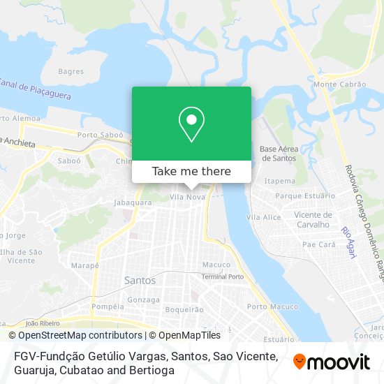 Mapa FGV-Fundção Getúlio Vargas