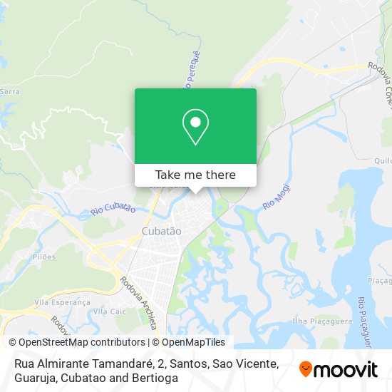 Rua Almirante Tamandaré, 2 map