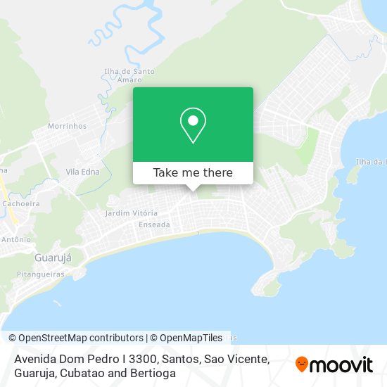 Avenida Dom Pedro I 3300 map