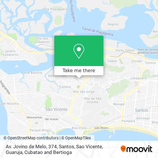 Av. Jovino de Melo, 374 map