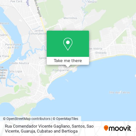 Rua Comendador Vicente Gagliano map