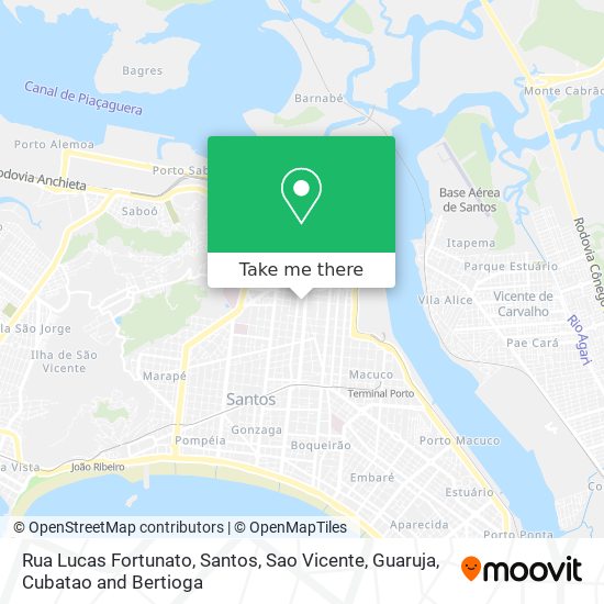 Rua Lucas Fortunato map