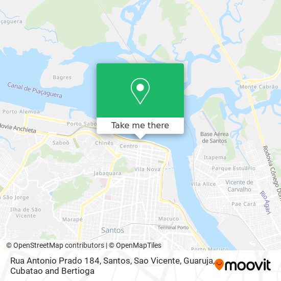 Rua Antonio Prado 184 map