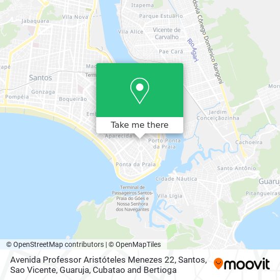 Avenida Professor Aristóteles Menezes 22 map