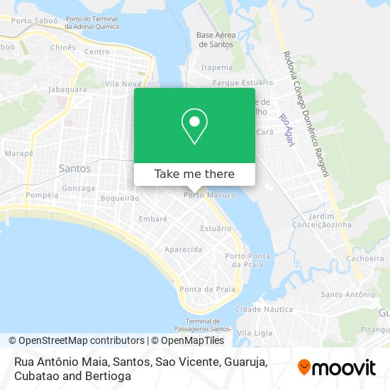 Rua Antônio Maia map