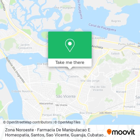 Zona Noroeste - Farmacia De Manipulacao E Homeopatia map