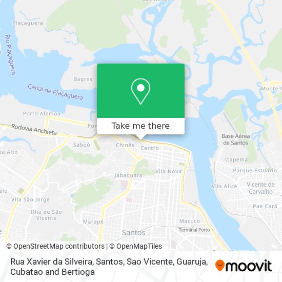 Rua Xavier da Silveira map