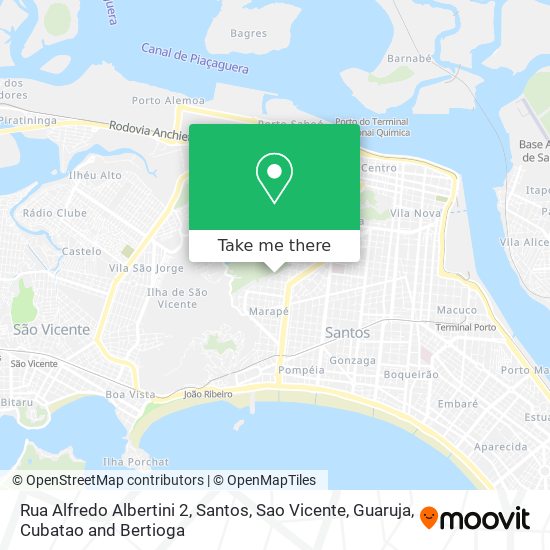 Rua Alfredo Albertini 2 map