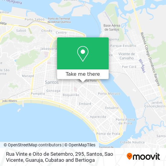 Mapa Rua Vinte e Oito de Setembro, 295