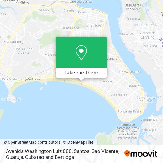 Avenida Washington Luiz 800 map
