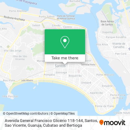Avenida General Francisco Glicério 118-144 map