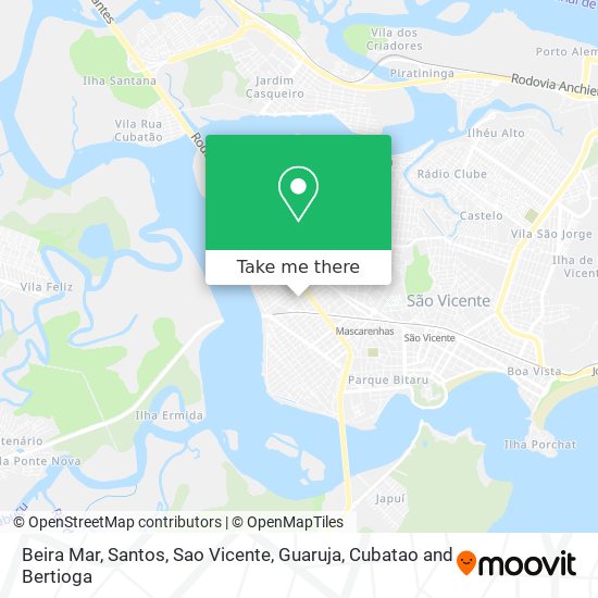 Beira Mar map
