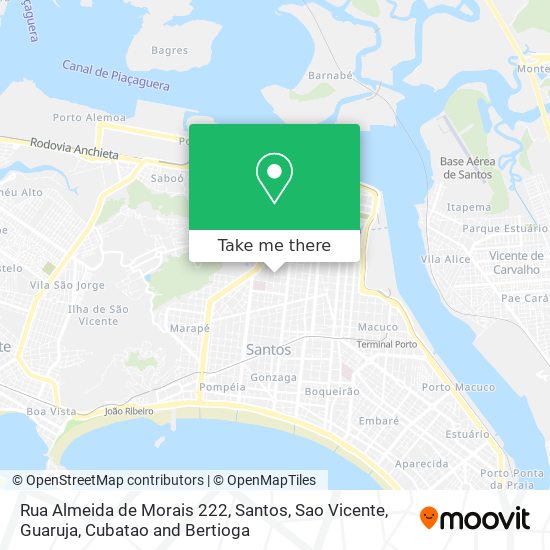 Rua Almeida de Morais 222 map
