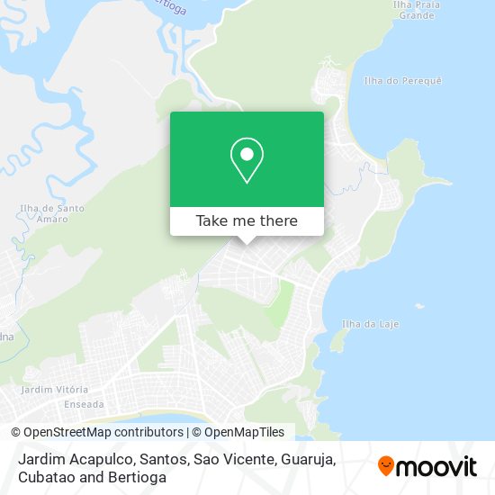 Jardim Acapulco map