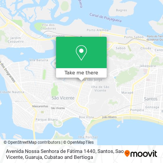 Avenida Nossa Senhora de Fátima 1440 map