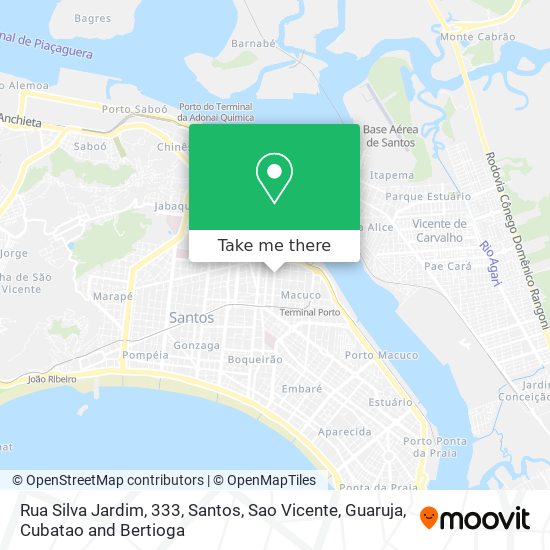 Mapa Rua Silva Jardim, 333