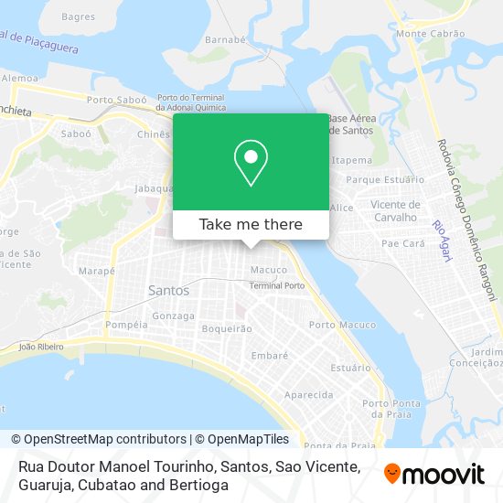 Mapa Rua Doutor Manoel Tourinho