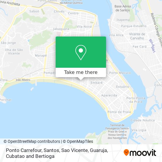 Ponto Carrefour map