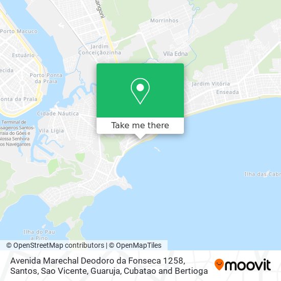 Avenida Marechal Deodoro da Fonseca 1258 map