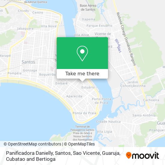 Panificadora Danielly map