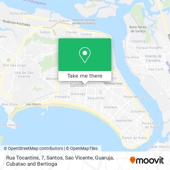 Rua Tocantins, 7 map