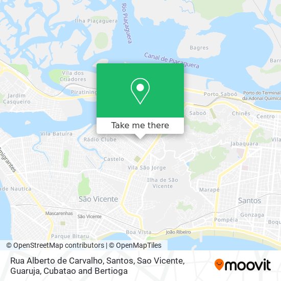 Rua Alberto de Carvalho map