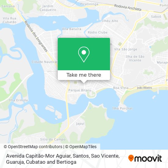Avenida Capitão-Mor Aguiar map