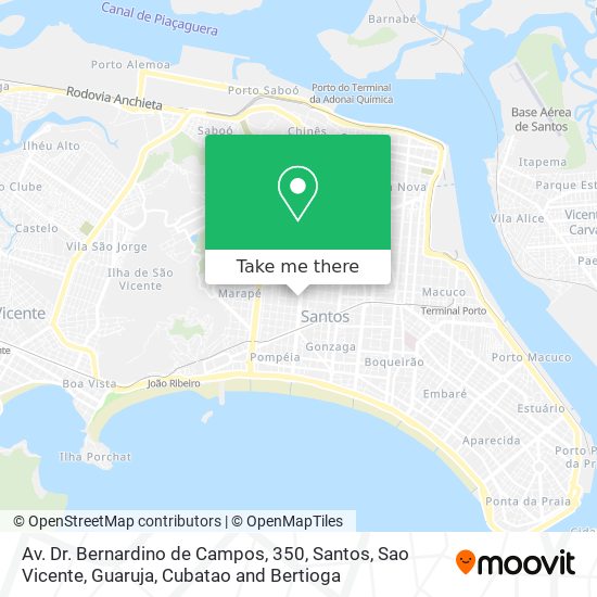 Av. Dr. Bernardino de Campos, 350 map