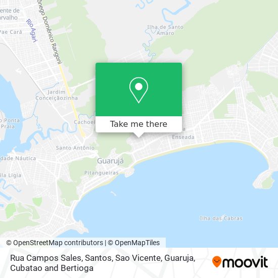 Rua Campos Sales map