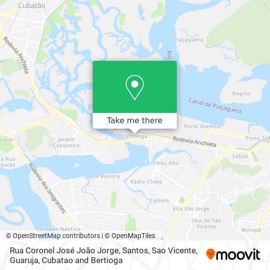 Rua Coronel José João Jorge map