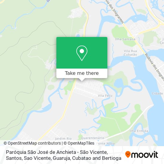 Paróquia São José de Anchieta - São Vicente map