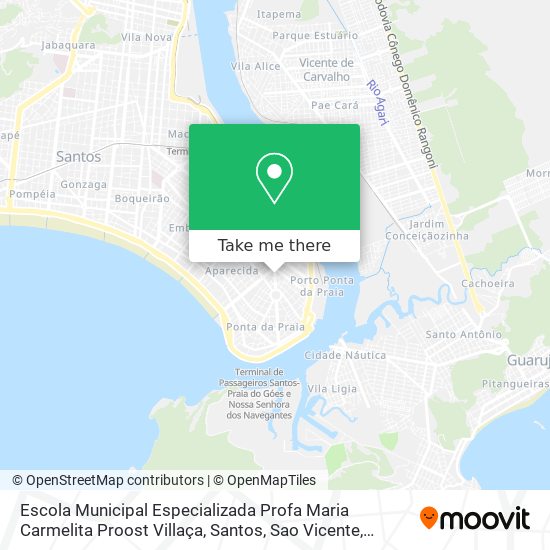 Escola Municipal Especializada Profa Maria Carmelita Proost Villaça map