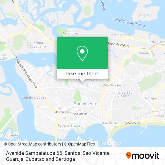 Avenida Sambaiatuba 66 map