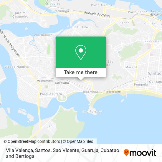 Vila Valença map