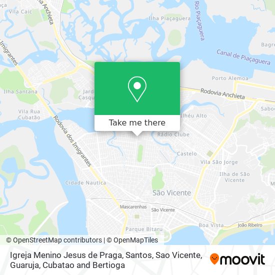 Igreja Menino Jesus de Praga map