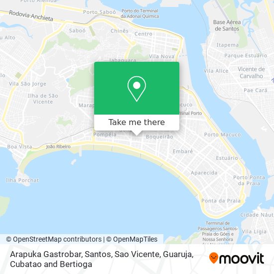 Arapuka Gastrobar map