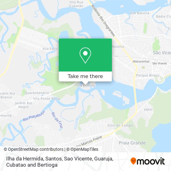 Ilha da Hermida map