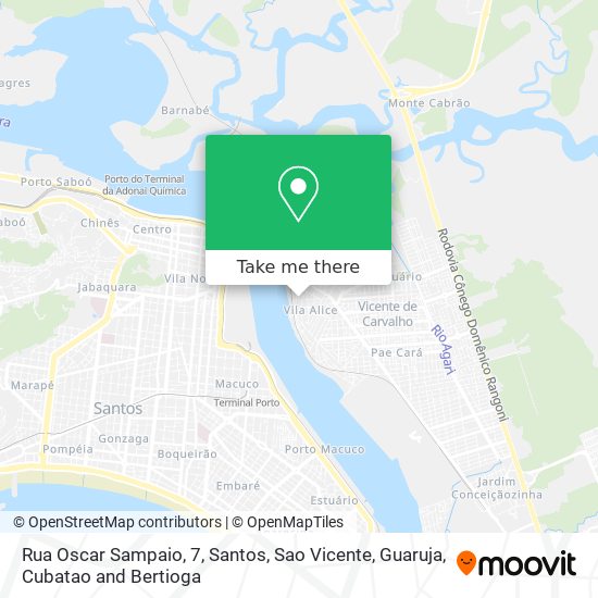 Rua Oscar Sampaio, 7 map