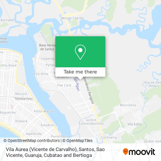 Vila Aurea (Vicente de Carvalho) map