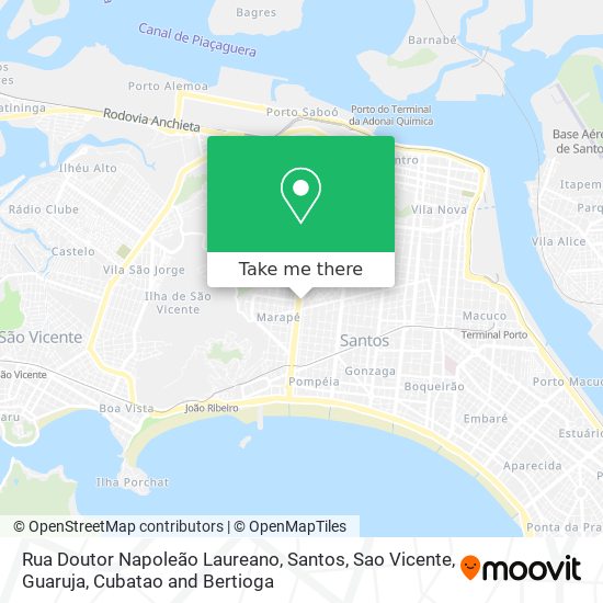 Rua Doutor Napoleão Laureano map