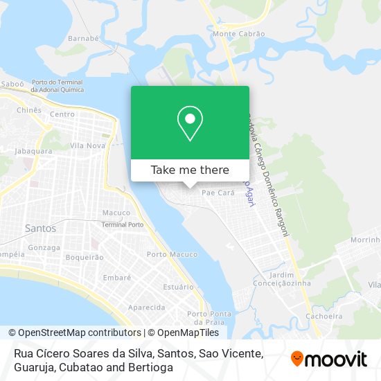 Rua Cícero Soares da Silva map