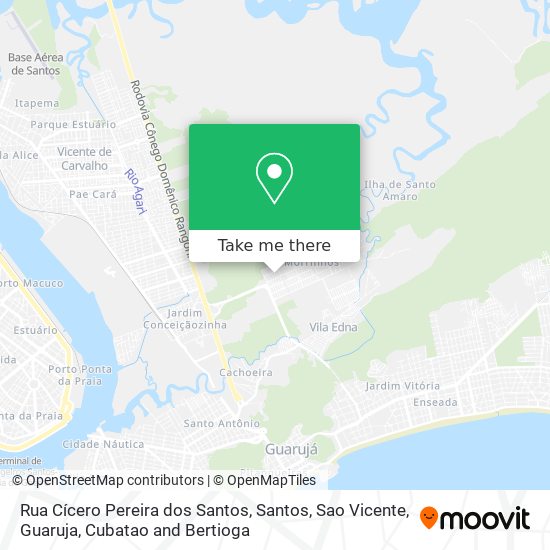 Rua Cícero Pereira dos Santos map