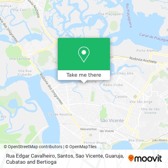 Rua Edgar Cavalheiro map