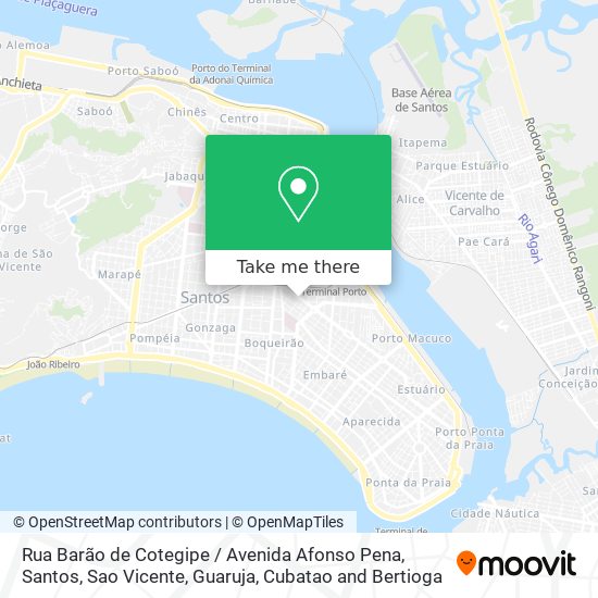 Rua Barão de Cotegipe / Avenida Afonso Pena map