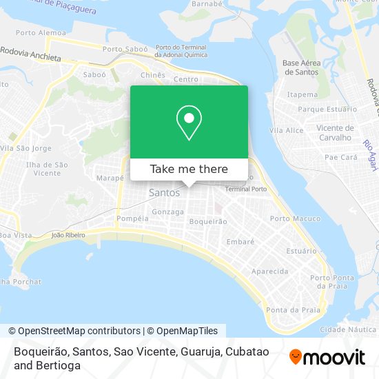 Boqueirão map