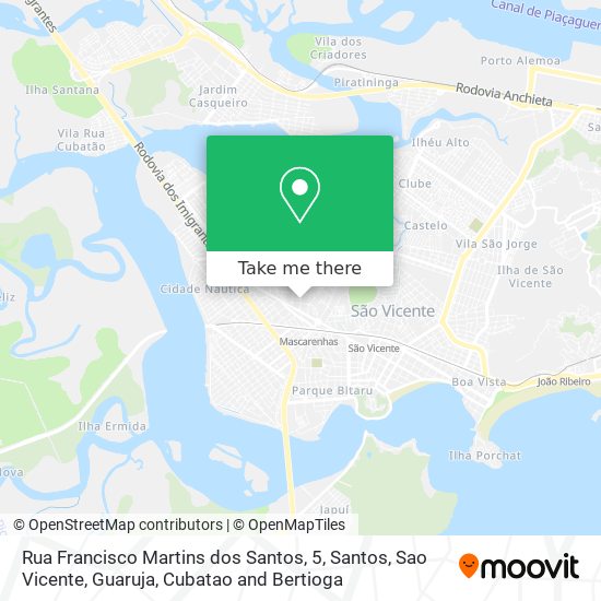 Rua Francisco Martins dos Santos, 5 map