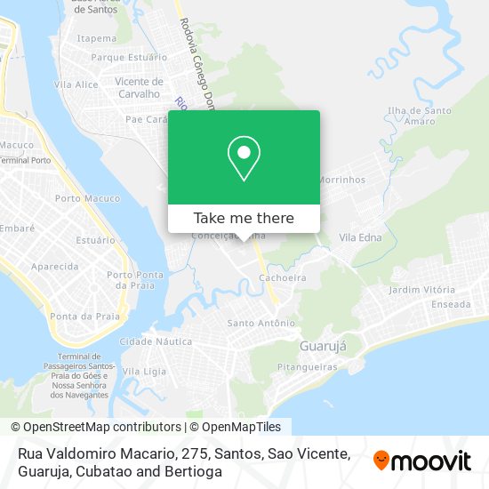 Rua Valdomiro Macario, 275 map