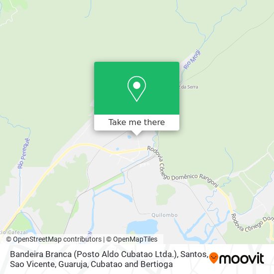Bandeira Branca (Posto Aldo Cubatao Ltda.) map